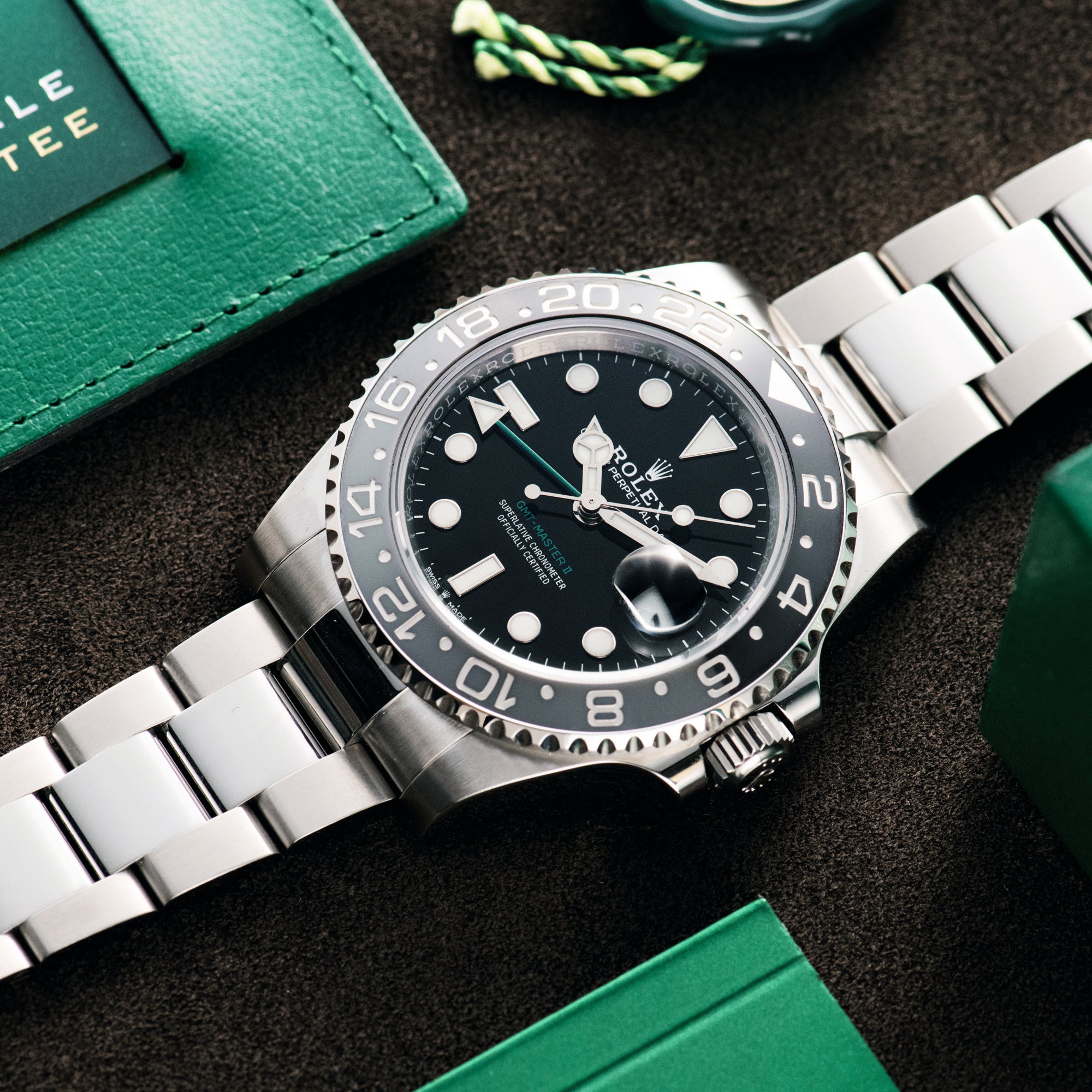 GMT-Master II 'Bruce Wayne', 126710GRNR-0004