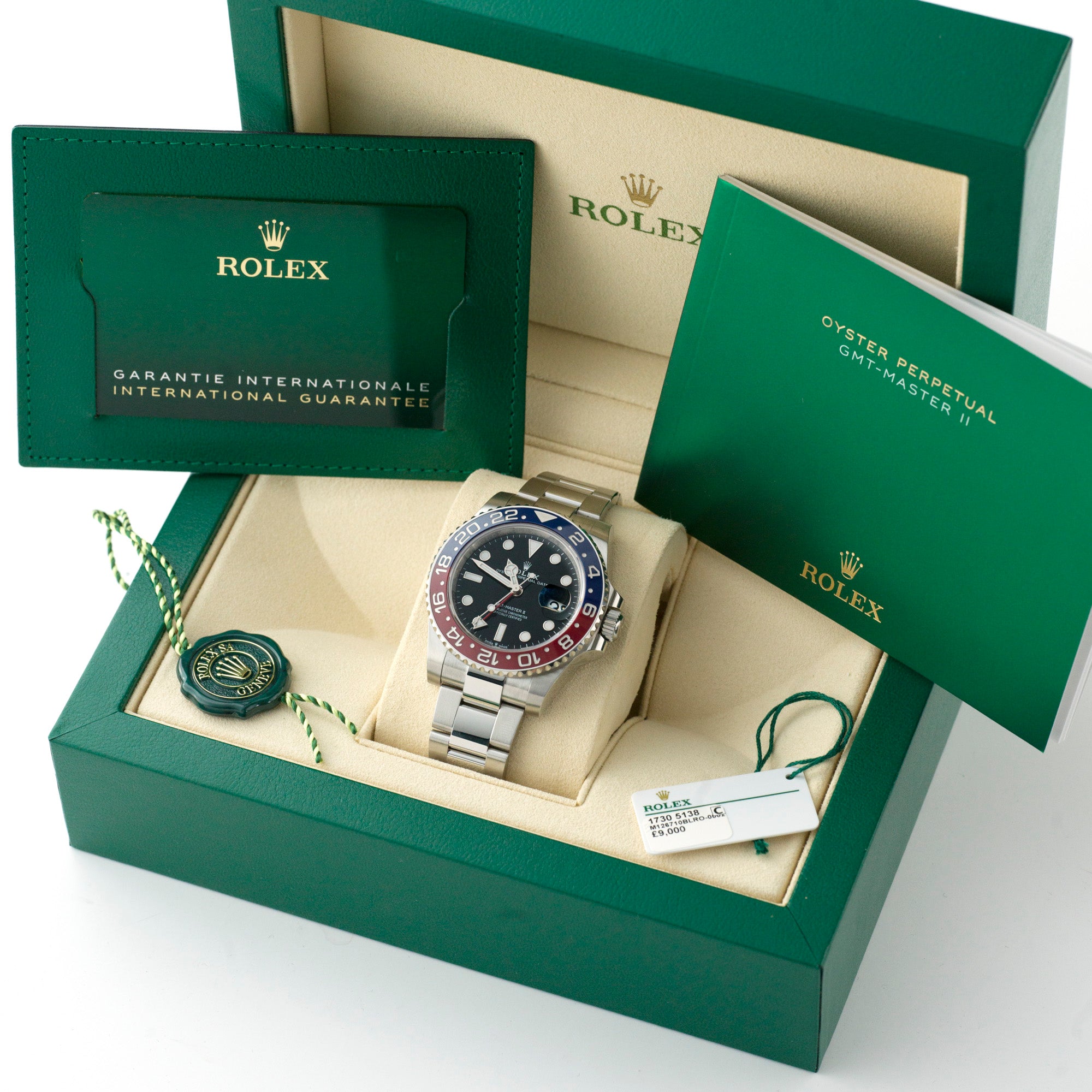 GMT-Master II Pepsi, 126710BLRO