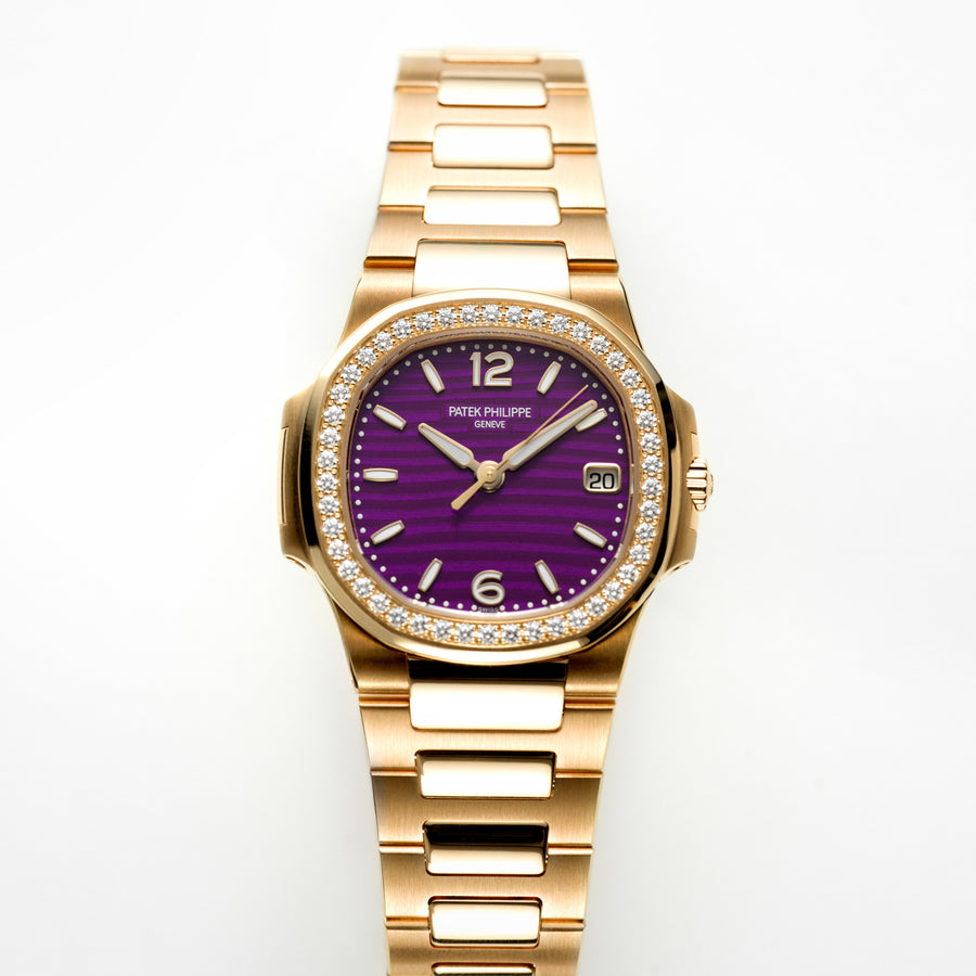 Patek philippe nautilus online purple