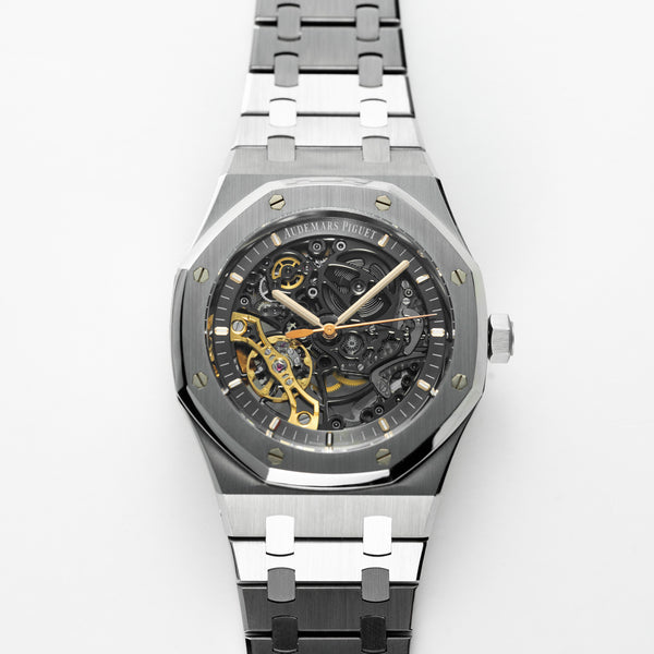 Audemars Piguet Royal Oak Skeleton, 15407ST, Stainless Steel ‐ Onaro
