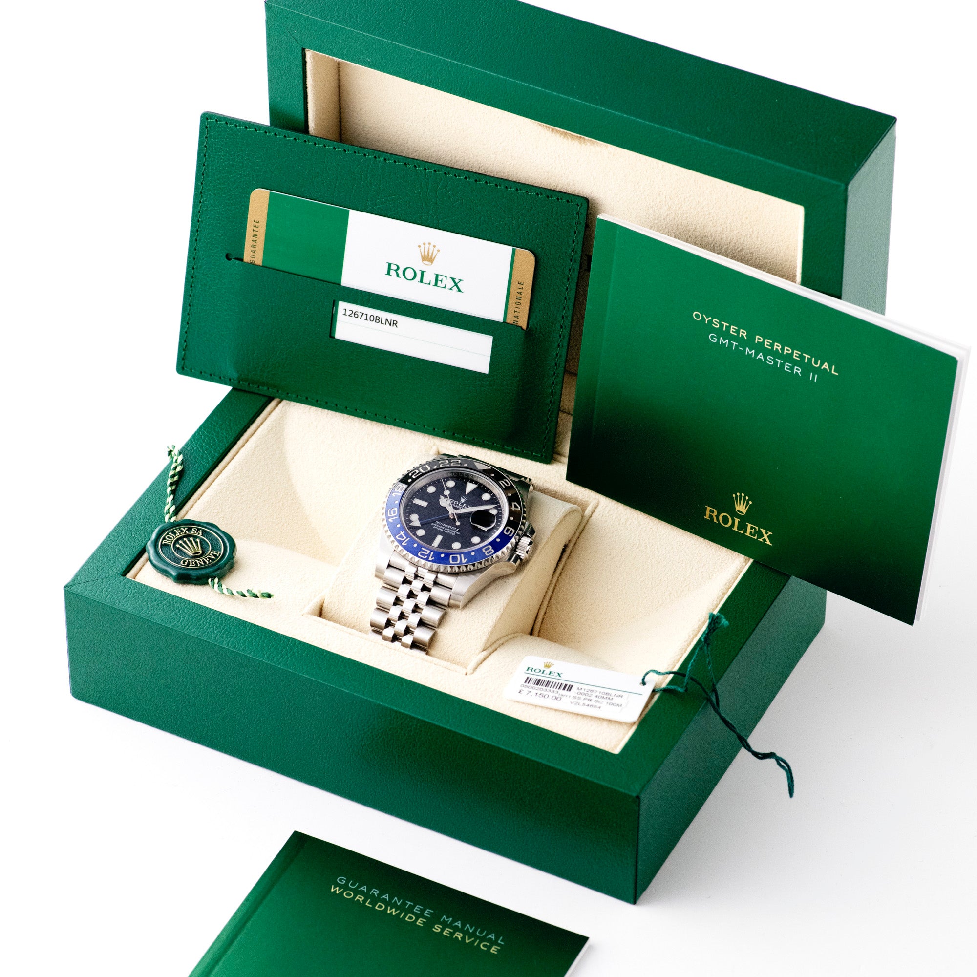 GMT-Master II 'Batgirl', 126710BLNR