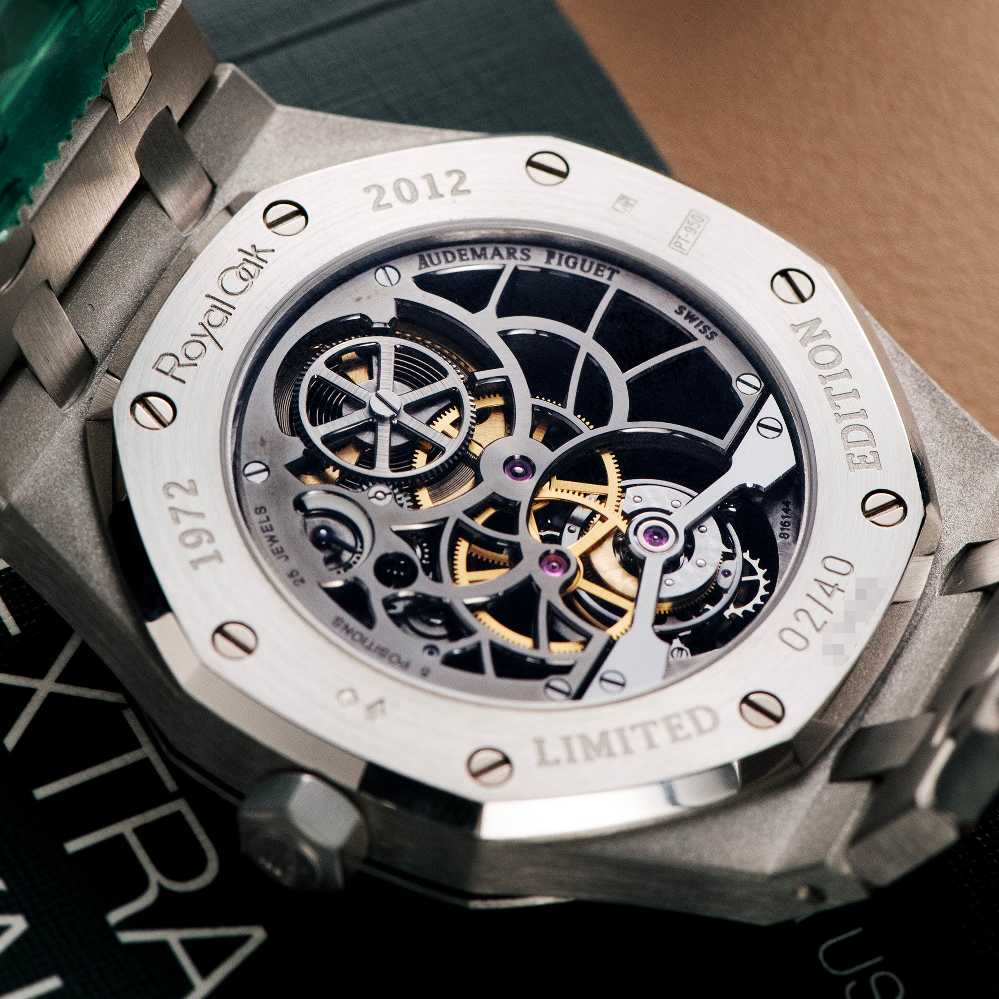 Royal Oak 40th Anniversary Tourbillon, 26511PT.OO.1220PT.01